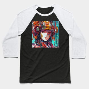 Mech Suite Girl Baseball T-Shirt